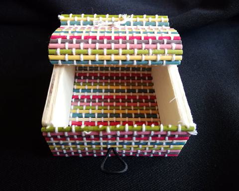 Bambusbox „Regenbogen“