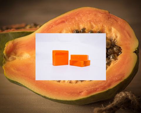 Handgemachte Seife Papaya