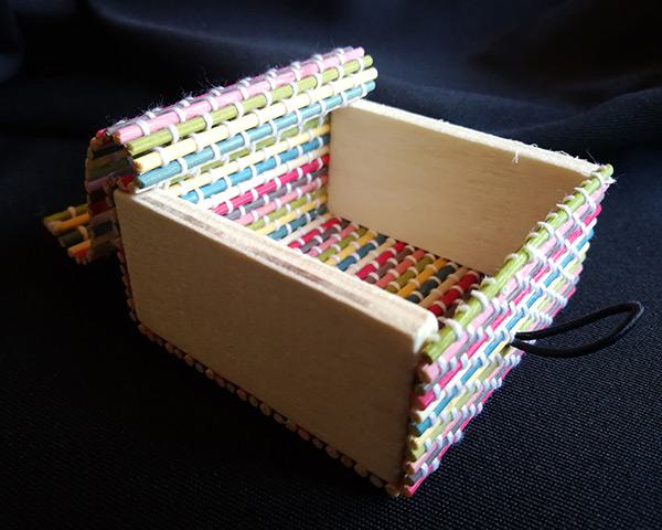 Bambusbox „Regenbogen“