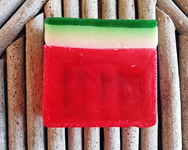 Handgemachte Seife Wassermelone