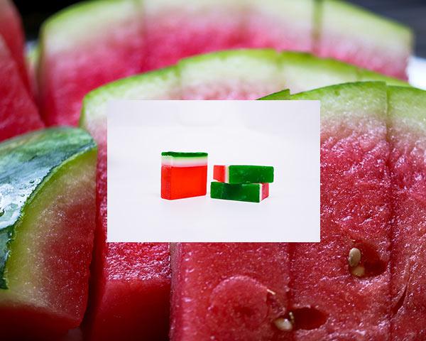 Handgemachte Seife Wassermelone